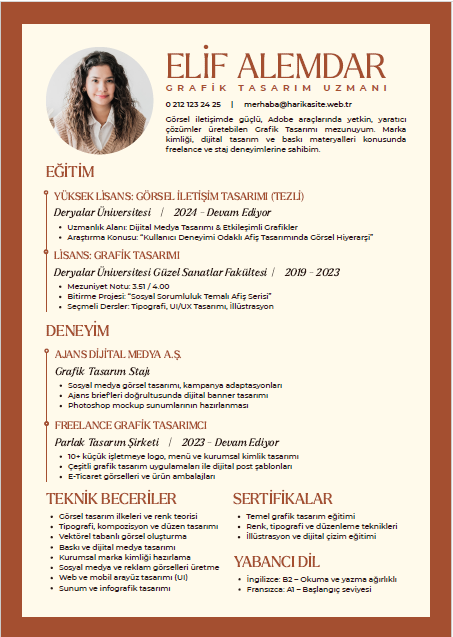 CV 10 - Professional Resume Template - Editable & Modern Design